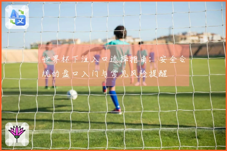 世界杯下注入口选择指南：安全合规的盘口入门与常见风险提醒