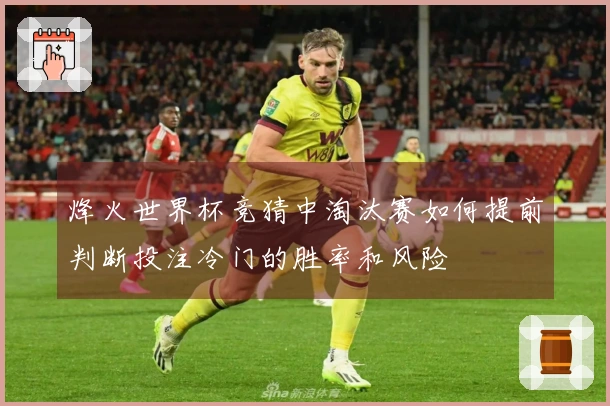 烽火世界杯竞猜中淘汰赛如何提前判断投注冷门的胜率和风险
